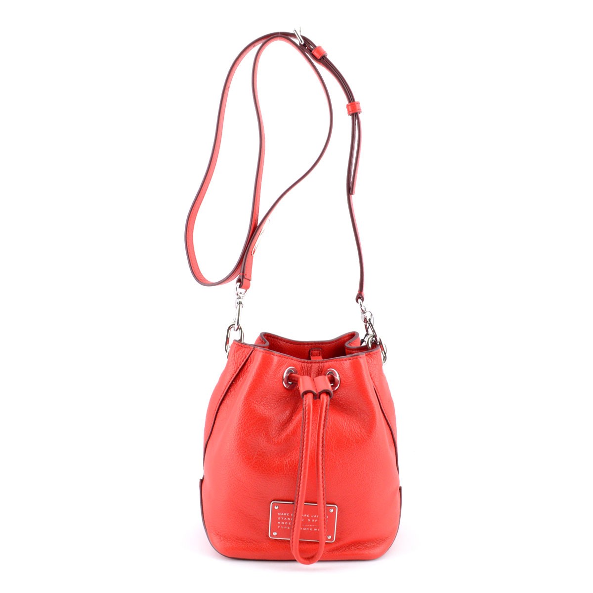 マークバイマークジェイコブス MARC BY MARC JACOBS M0007214-612 Cambridge Red New Too Hot To Handle Drawstring 巾着ポシェット ミニショルダーバッグ クロスボディ ≪2015AW≫