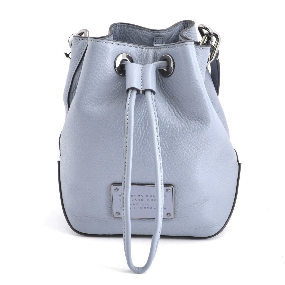 マークバイマークジェイコブス MARC BY MARC JACOBS M0007214 453 Ice Blue New Too Hot To Handle Drawstring 巾着ポシェット ミニショルダーバッグ クロスボディ ≪2016SS≫