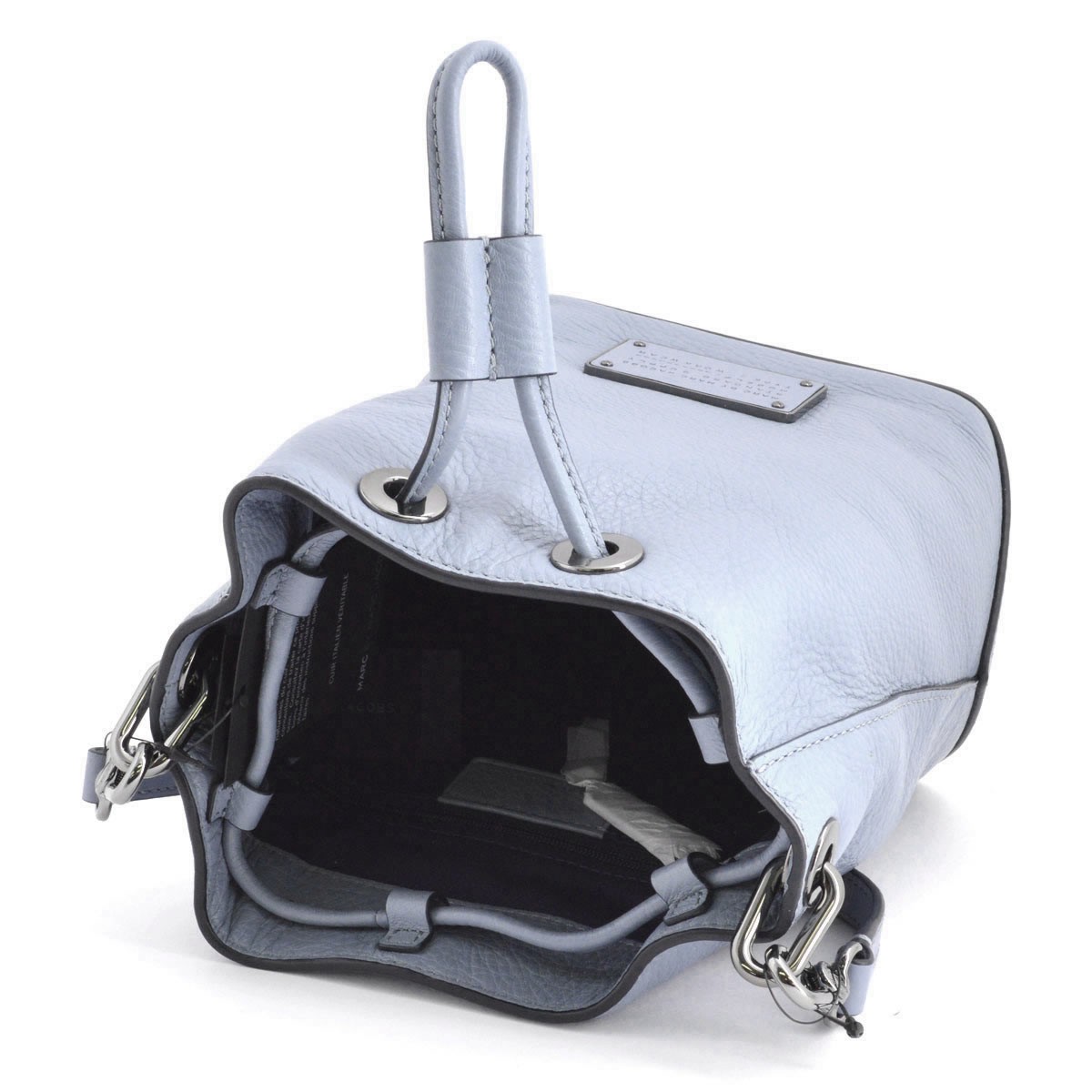 マークバイマークジェイコブス MARC BY MARC JACOBS M0007214 453 Ice Blue New Too Hot To Handle Drawstring 巾着ポシェット ミニショルダーバッグ クロスボディ ≪2016SS≫