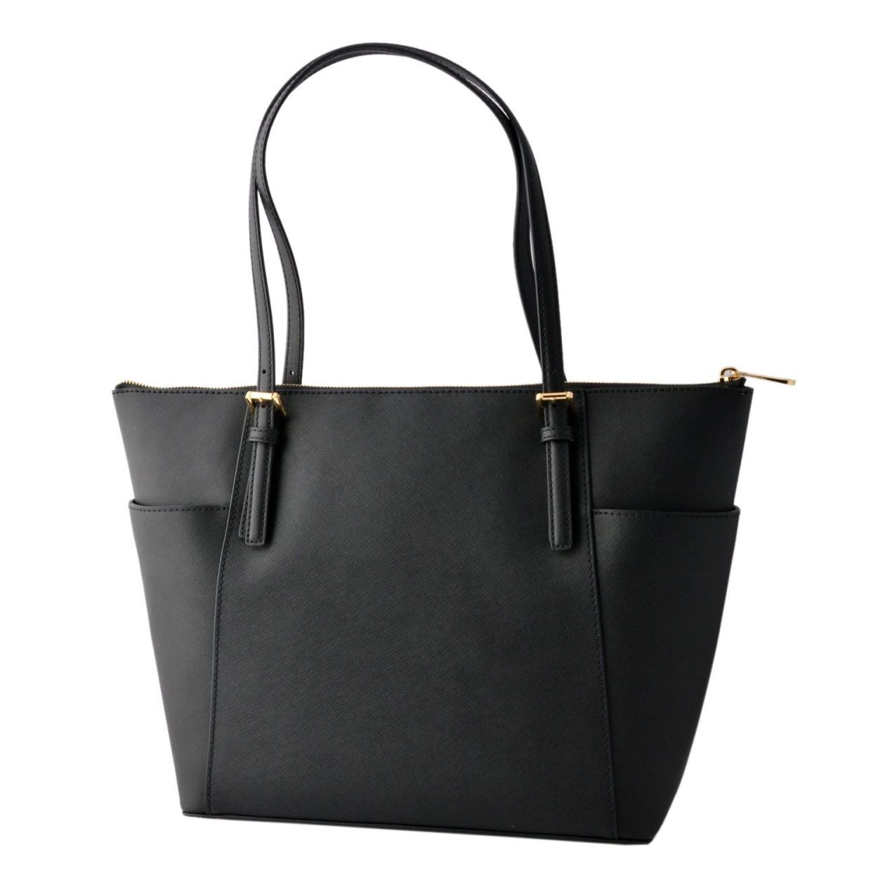 マイケルコース MICHAEL KORS 30F4GTTT9L Black  MKチャーム付 ショルダー・トートバッグ ラージ A4サイズ対応 JET SET ITEM