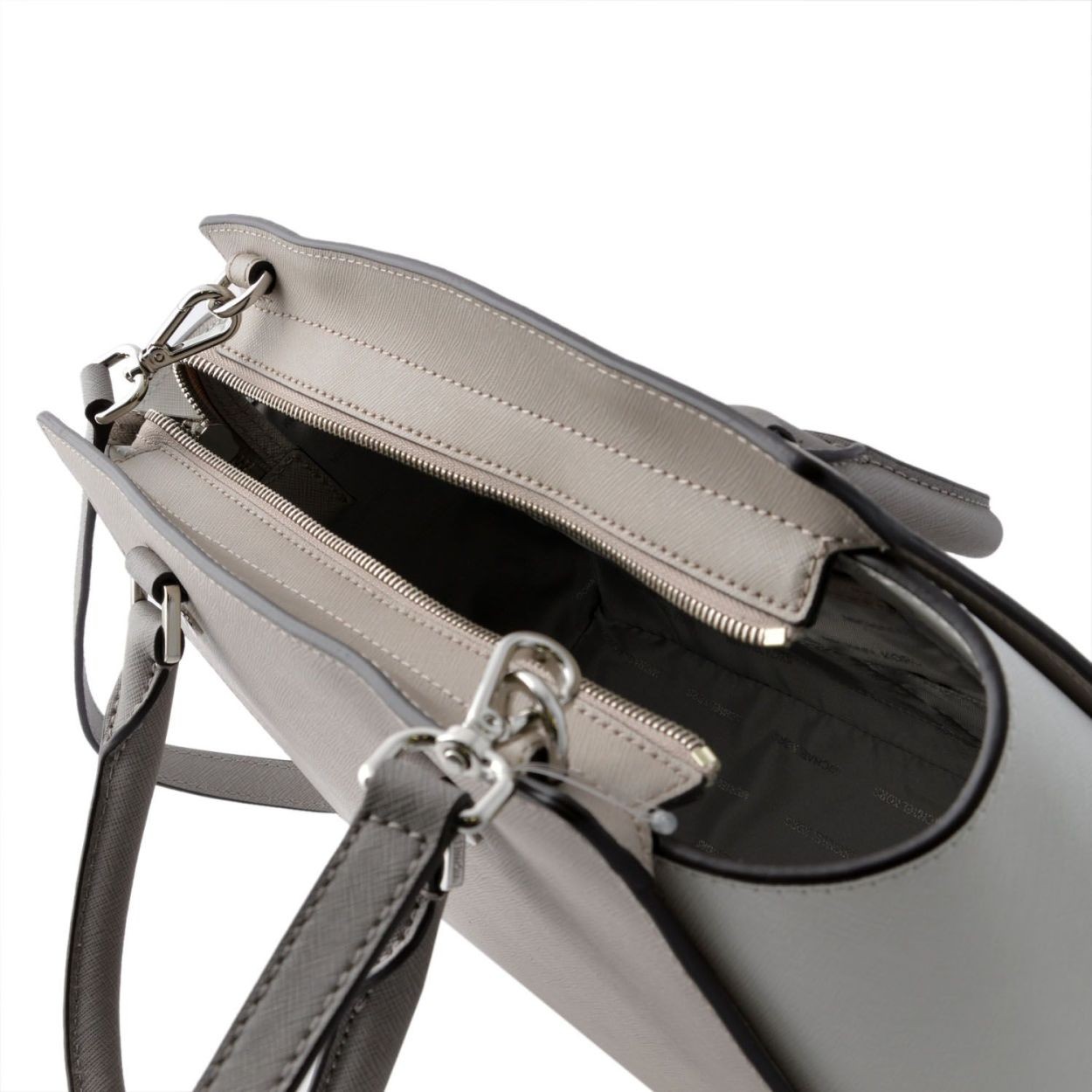 マイケルコース MICHAEL KORS 30F5SLMS2T Cmnt/Wt/Pgry 3配色 2WAY ショルダー・ハンドバッグ ミディアム サッチェルバッグ SELMA TRICOLOR