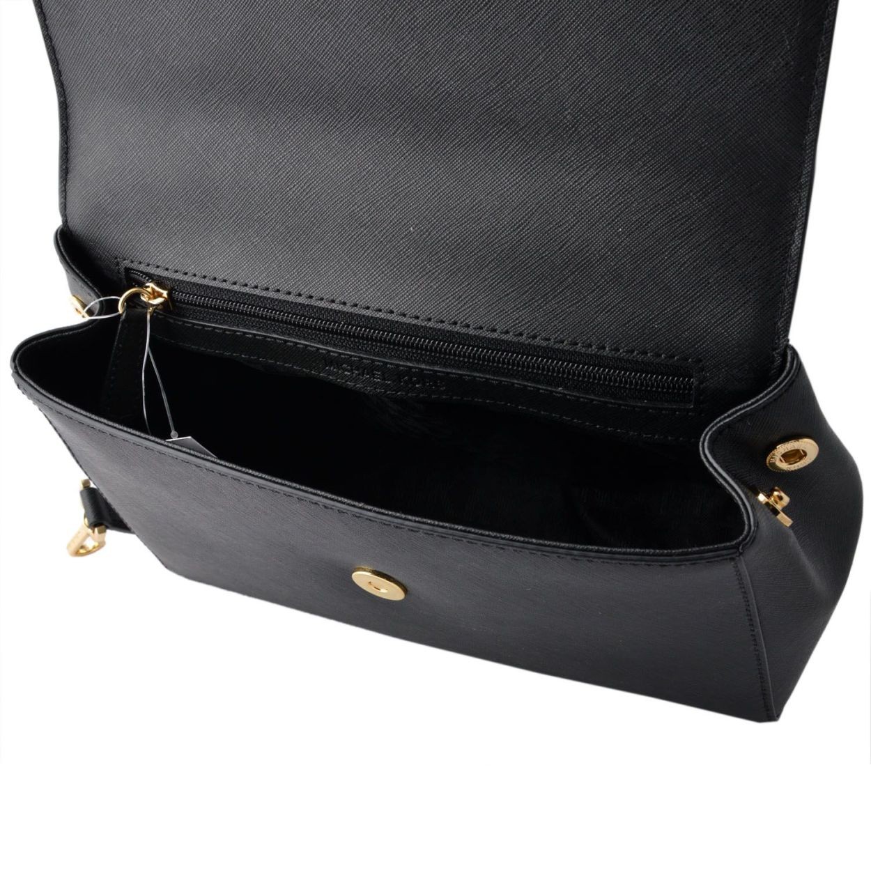 マイケルコース MICHAEL KORS 30T5GAVS2L Black  MKチャーム付 2WAY ショルダー・ハンドバッグ AVA