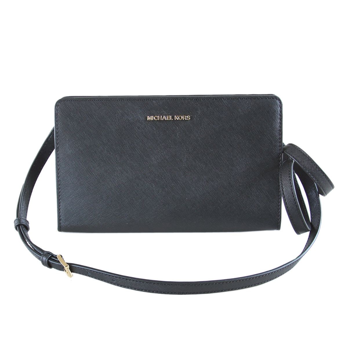 マイケルコース MICHAEL KORS 32F6GTVC3L Black ショルダーバック クラッチバッグ JET SET TRAVEL