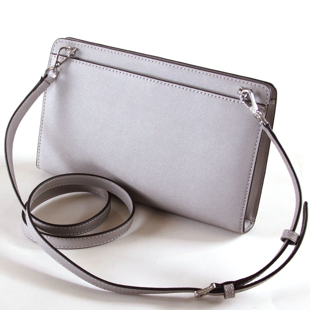 マイケルコース MICHAEL KORS 32F6STVC3L Pearl Grey ショルダーバック クラッチバッグ JET SET TRAVEL