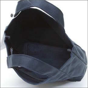 マリメッコ MINI PERUSKASSI CANVAS BAG コットンキャンバス ミニ トートバッグ 023697 002 dark blue