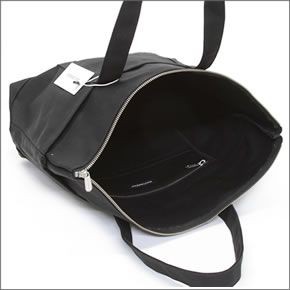 マリメッコ UUSI MINI MATKURI CANVAS BAG コットンキャンバス ショルダー・トートバッグ 040864 001 black