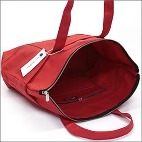 マリメッコ UUSI MINI MATKURI CANVAS BAG コットンキャンバス ショルダー・トートバッグ 040864 003 red