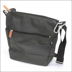 マリメッコ PAL 026991 900 coal ナイロン ショルダーバッグ ナナメ掛け