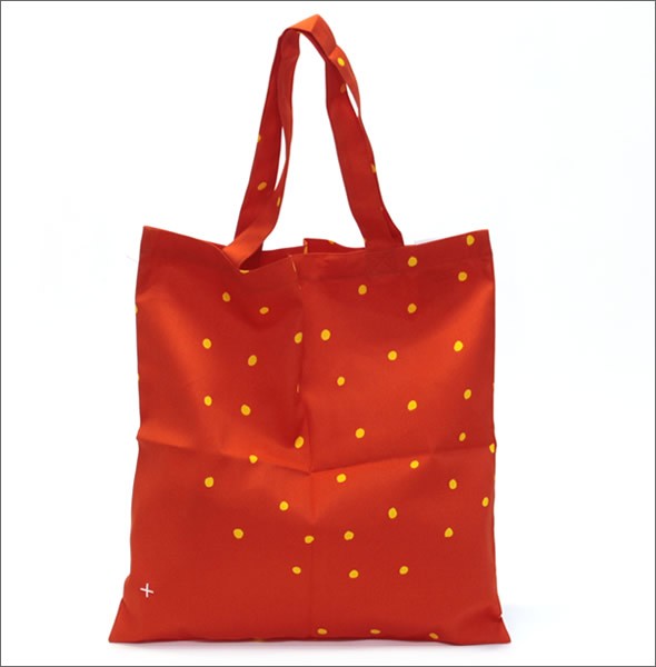 マリメッコ SILVER MEDAL BAG 062420 162 B Spring/summer ドットパターン ファブリック トートバッグ  エコバッグ