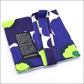 マリメッコ SILVER MEDAL BAG 062420 100 L PIENI UNIKKO ウニッコ柄 ファブリック トートバッグ エコバッグ