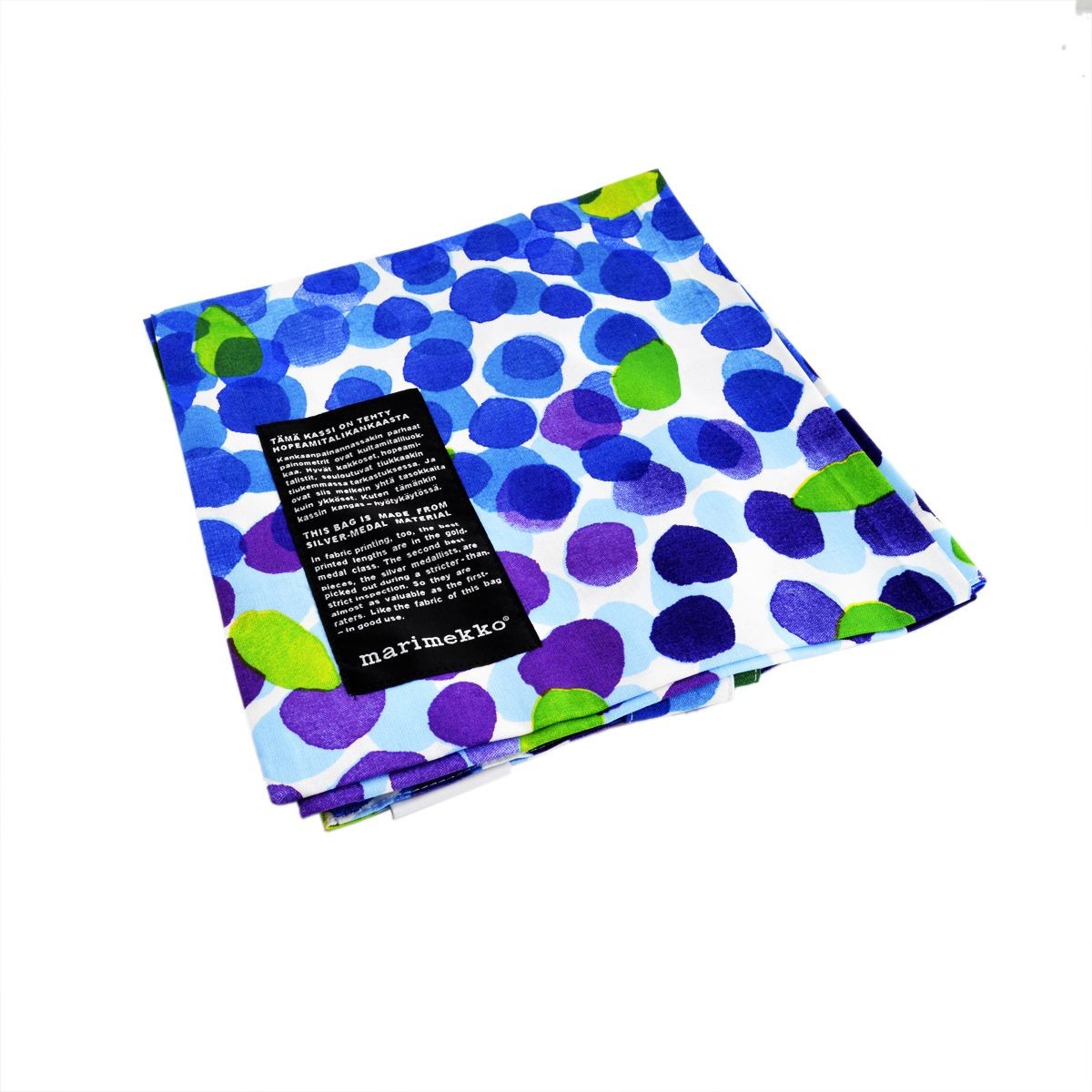 マリメッコ marimekko 062420 163 A SILVER MEDAL BAG ファブリック トートバッグ エコバッグ