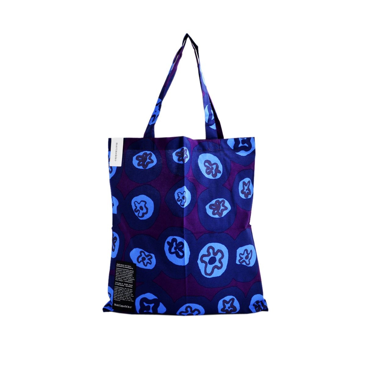 マリメッコ marimekko 062420 163 D SILVER MEDAL BAG ファブリック トートバッグ エコバッグ