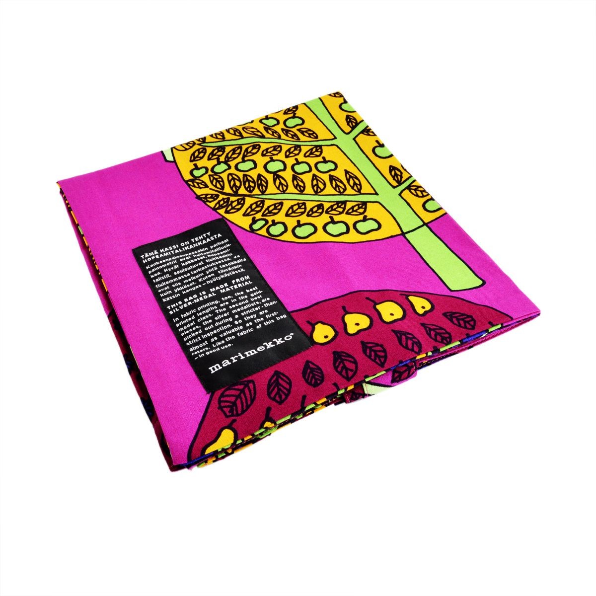 マリメッコ marimekko 062420 164 A SILVER MEDAL BAG ファブリック トートバッグ エコバッグ