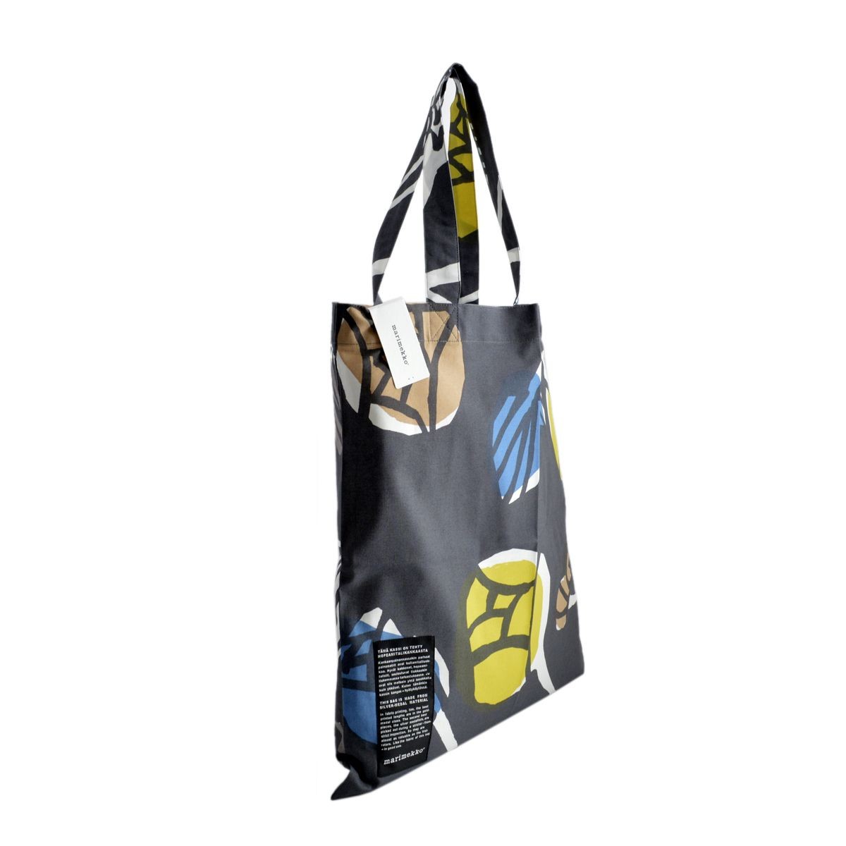 マリメッコ marimekko 062420 164 D  SILVER MEDAL BAG ファブリック トートバッグ エコバッグ