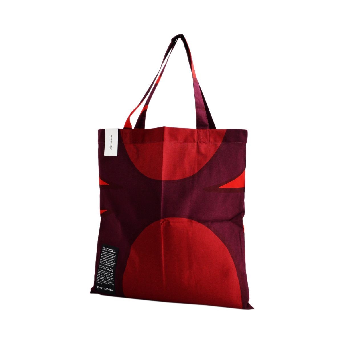 マリメッコ marimekko 062420 164 E SILVER MEDAL BAG ファブリック トートバッグ エコバッグ