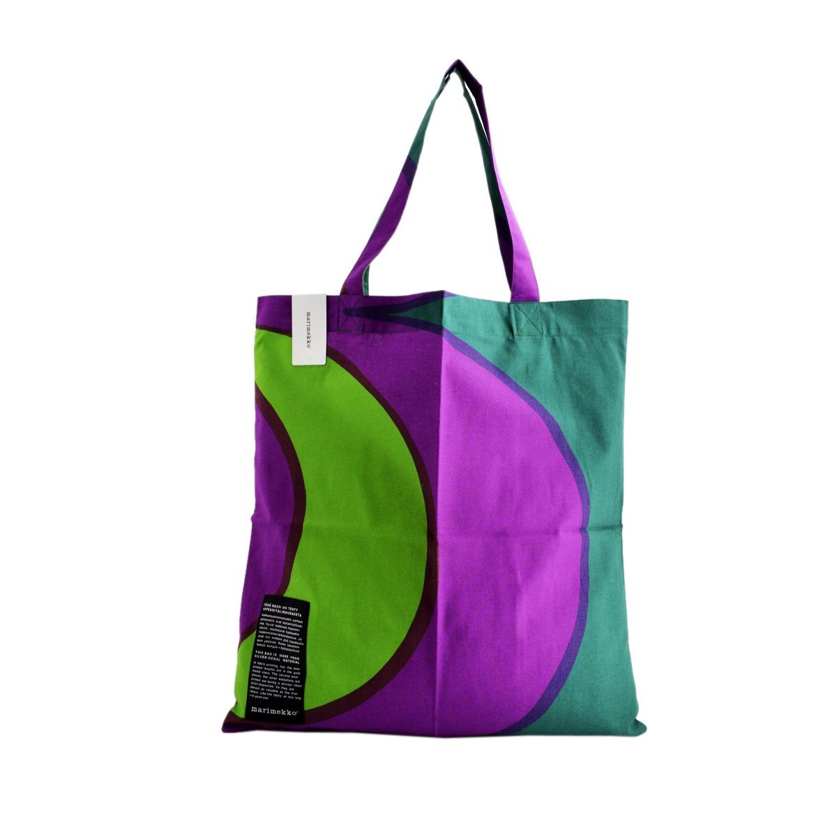 マリメッコ marimekko 062420 164 F  SILVER MEDAL BAG ファブリック トートバッグ エコバッグ