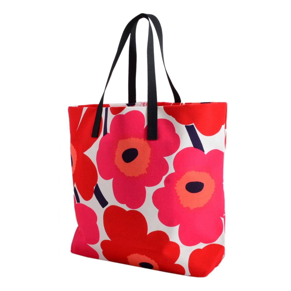 マリメッコ marimekko 043461 001 SILJA UNIKKO コットンキャンバス トートバッグ