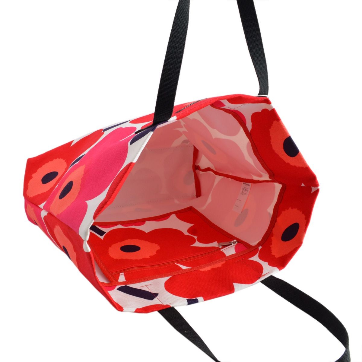 マリメッコ marimekko 043461 001 SILJA UNIKKO コットンキャンバス トートバッグ