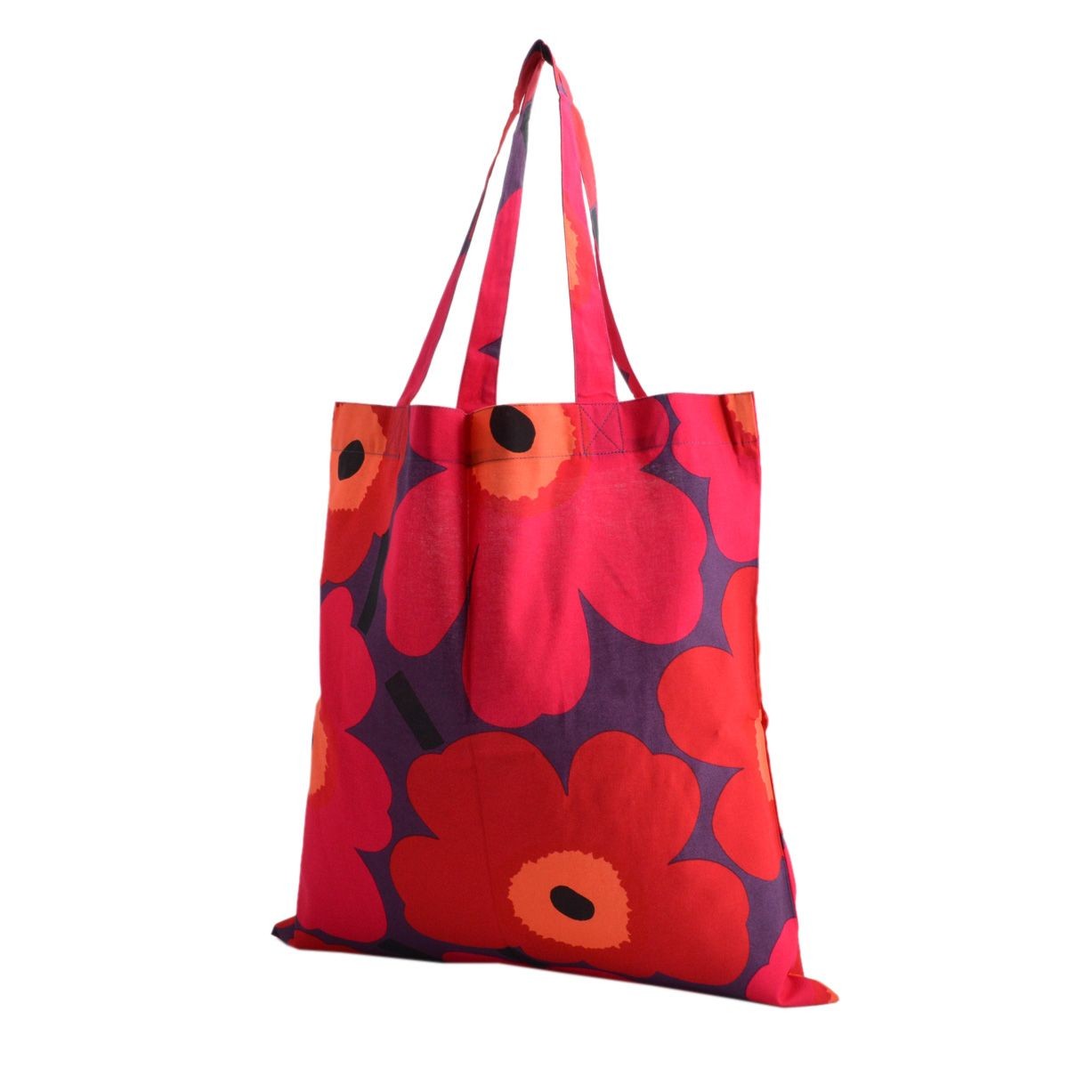 マリメッコ marimekko 062420 100 S SILVER MEDAL BAG ファブリック トートバッグ エコバッグ