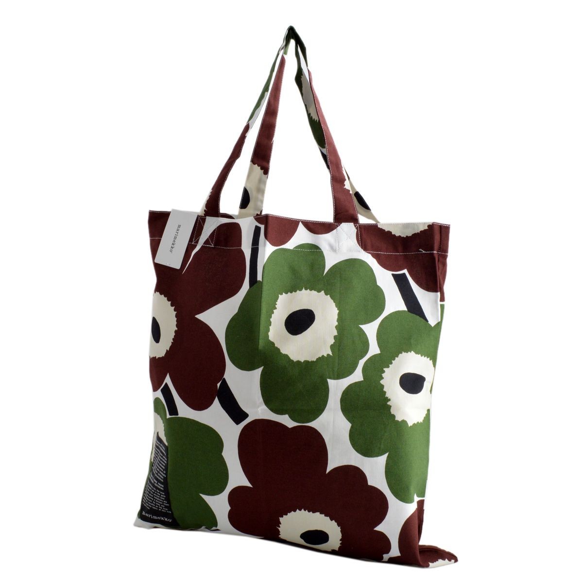マリメッコ marimekko 062420 100 T SILVER MEDAL BAG ファブリック トートバッグ エコバッグ