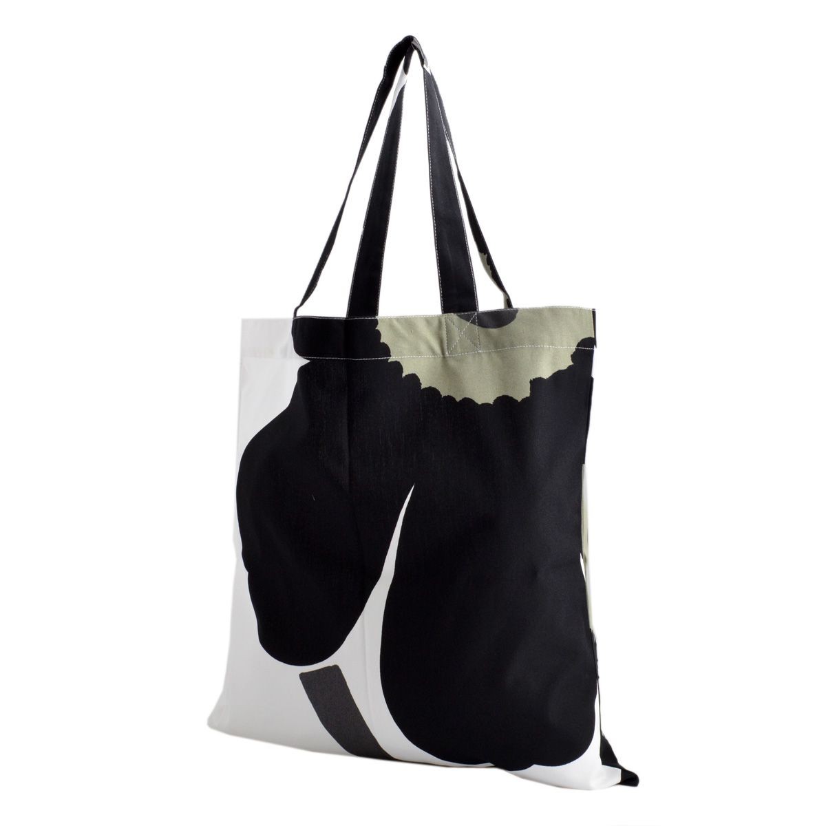 マリメッコ marimekko 062420 100 U SILVER MEDAL BAG ファブリック トートバッグ エコバッグ