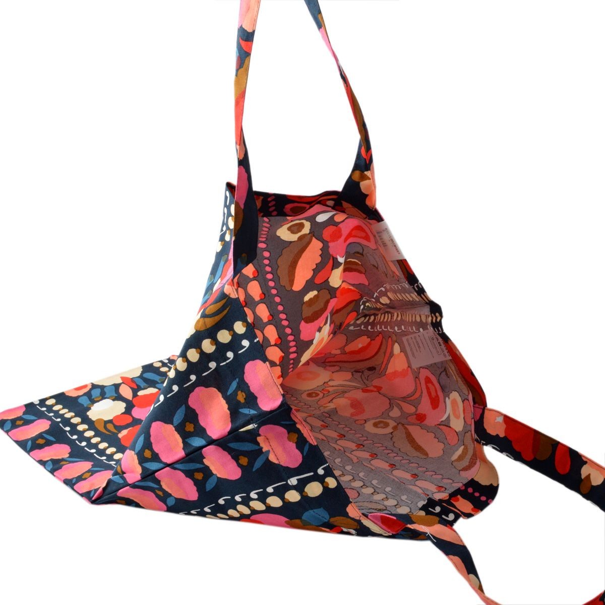 マリメッコ marimekko 067804 530 ファブリック トートバッグ エコバッグ TUPPURAINEN BAG