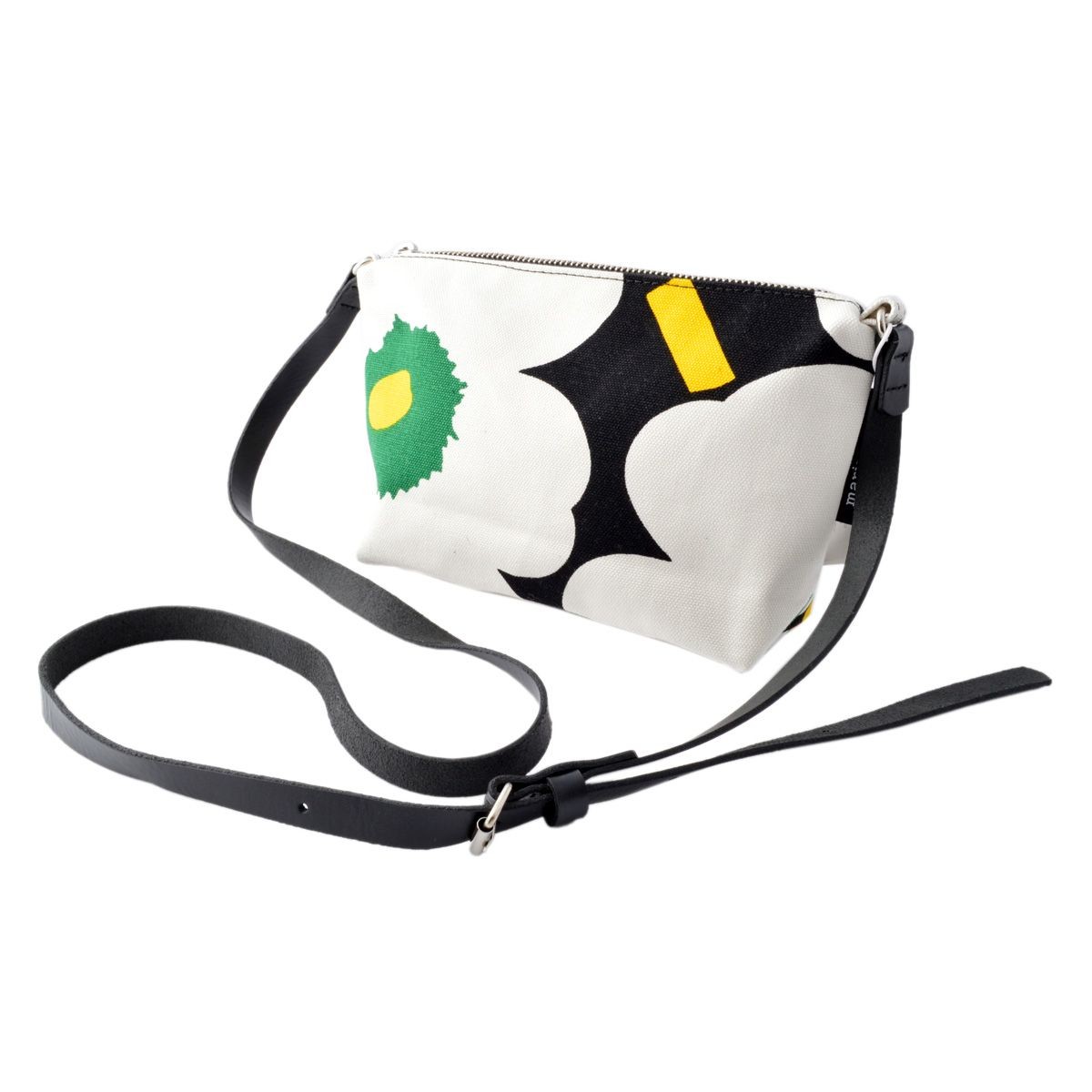 マリメッコ marimekko 043323 916 コットンキャンバス ミニ ショルダーバッグ HELI PIENI UNIKKO