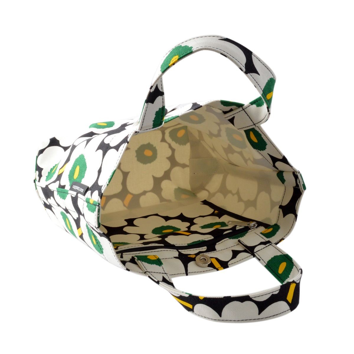 マリメッコ marimekko 043825 916 コットンキャンバス トートバッグ VERONIKA PIENI UNIKKO