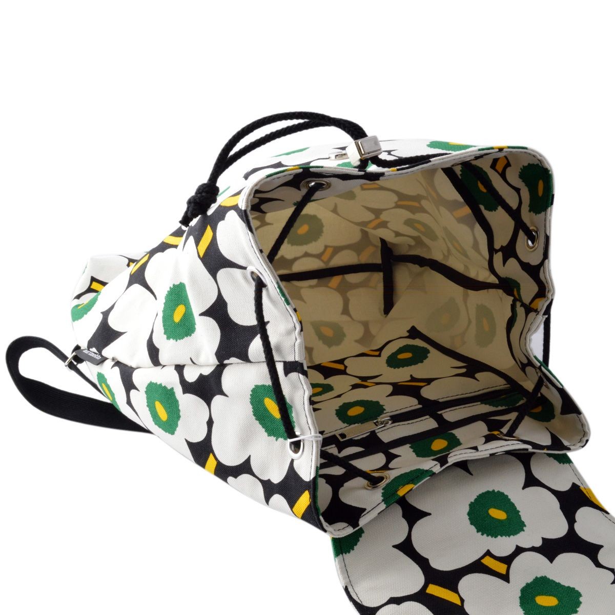 マリメッコ marimekko 044393 916 コットンキャンバス リュックサック バックパック  ERIKA UNIKKO BACKPACK