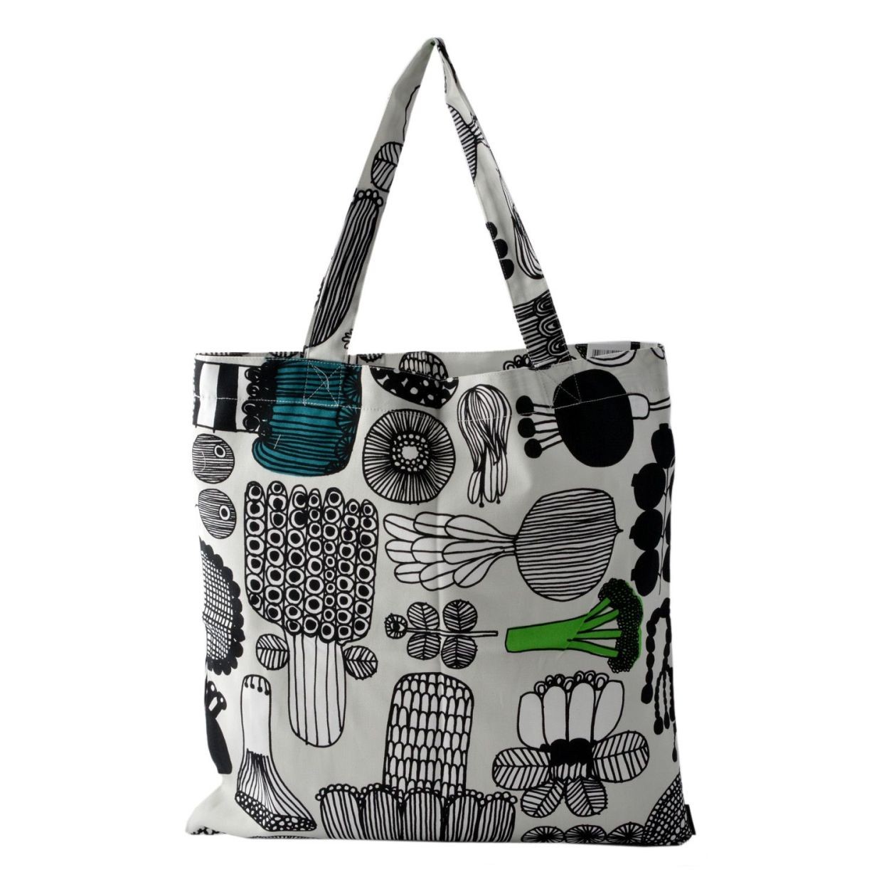 マリメッコ marimekko 068952 960 ファブリック トートバッグ エコバッグ PUUTARHURIN PARHAAT BAG