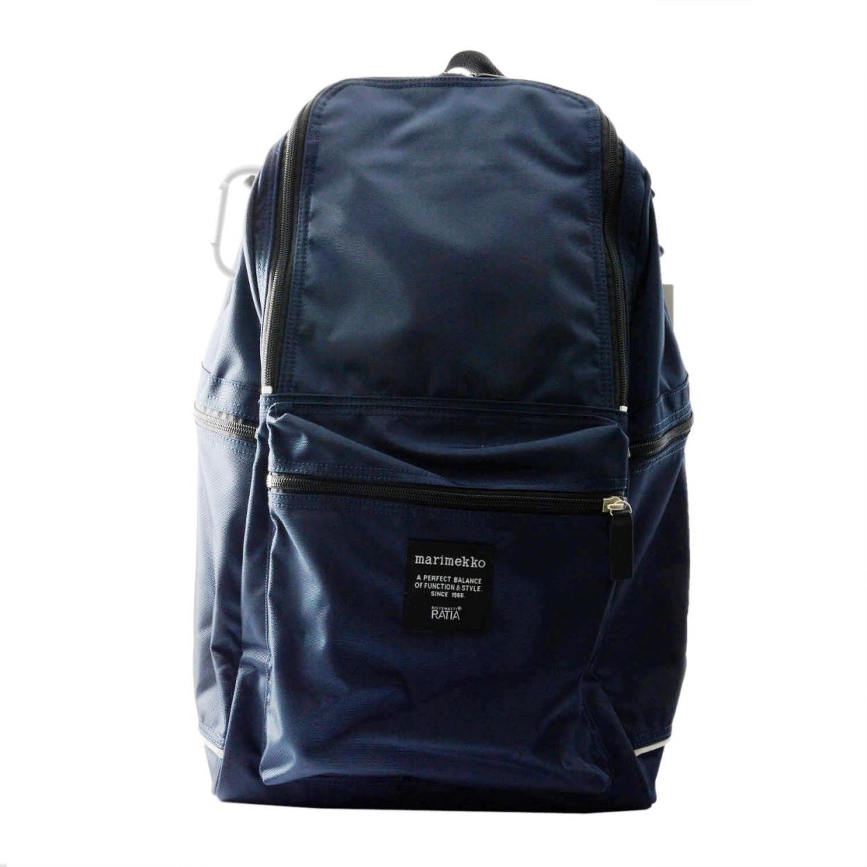 マリメッコ marimekko 045116 500 カラビナ付 ナイロン バックパック リュックサック BUDDY BACKPACK