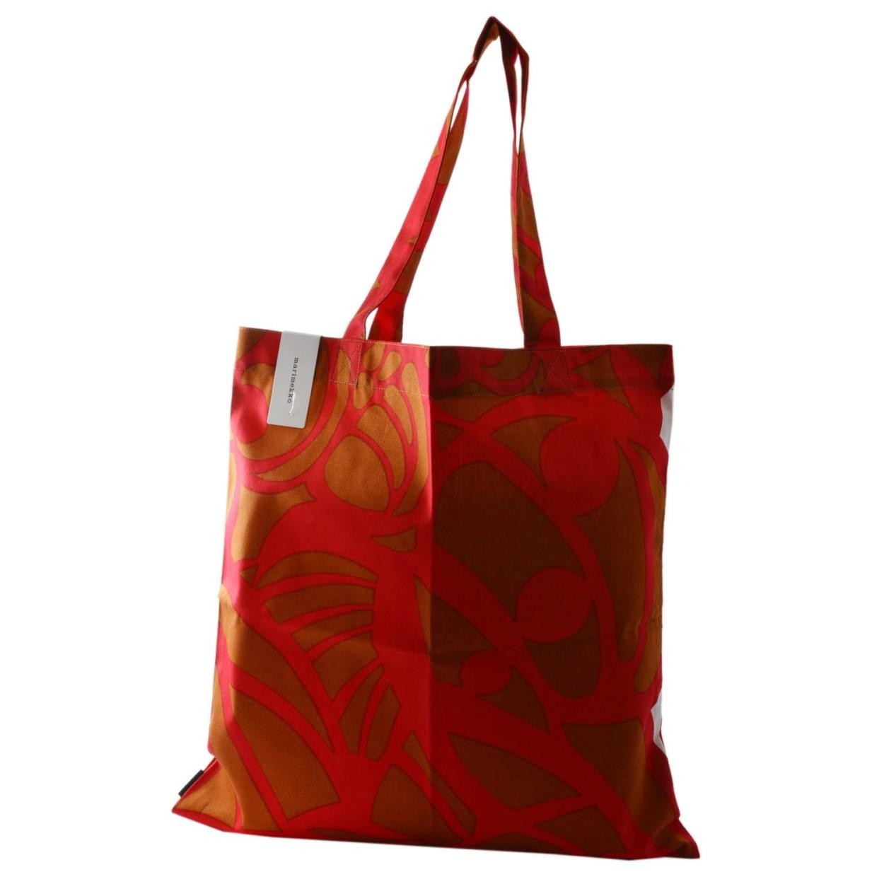 マリメッコ marimekko 068951 999 D ファブリック トートバッグ エコバッグ