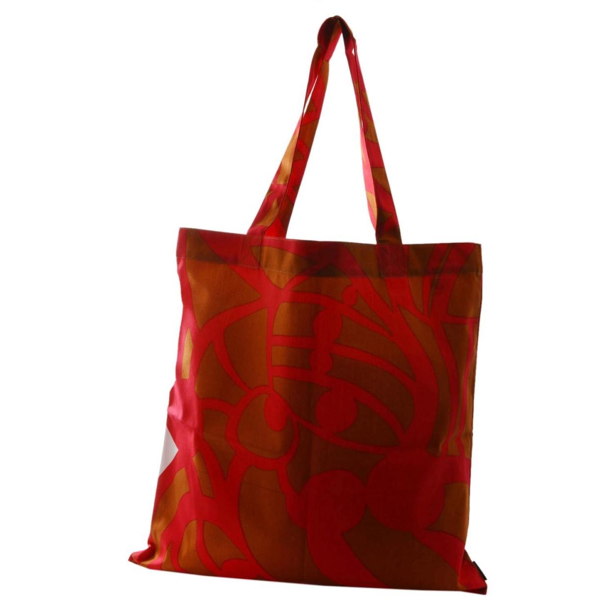 マリメッコ marimekko 068951 999 D ファブリック トートバッグ エコバッグ