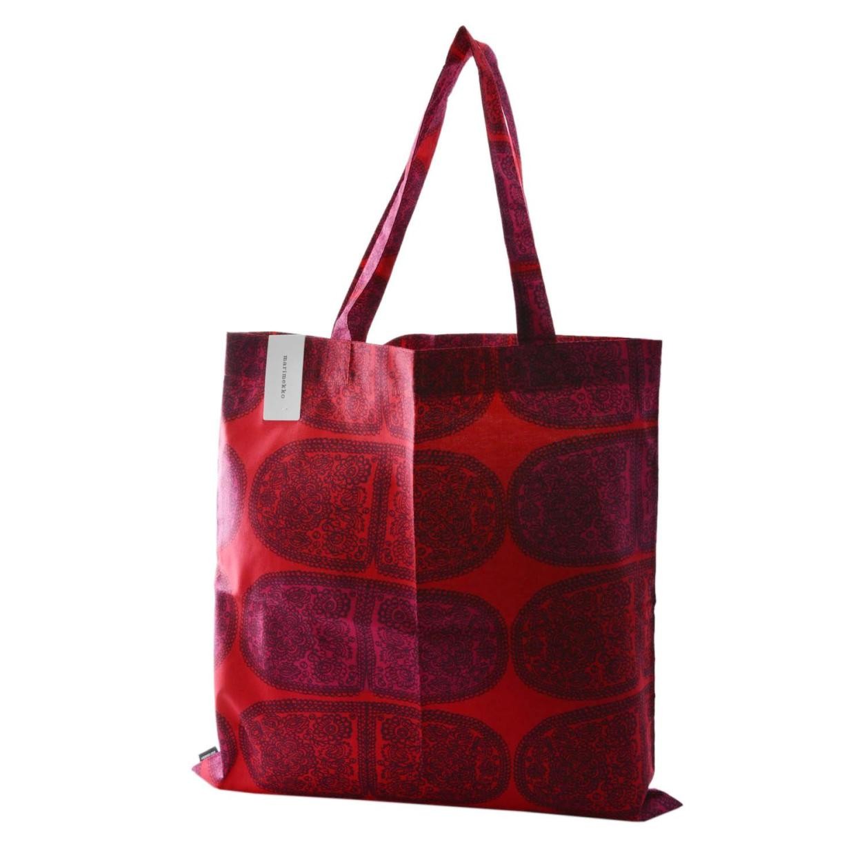 マリメッコ marimekko 068951 999 E ファブリック トートバッグ エコバッグ