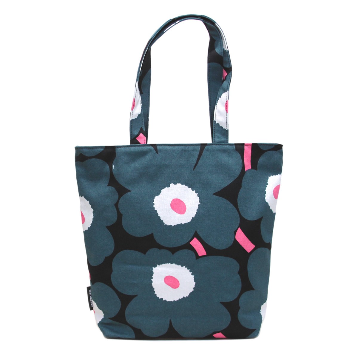 マリメッコ marimekko 045175 963 コットンキャンバス ショルダー・トートバッグ KUNINGATAR PIENI UNIKKO