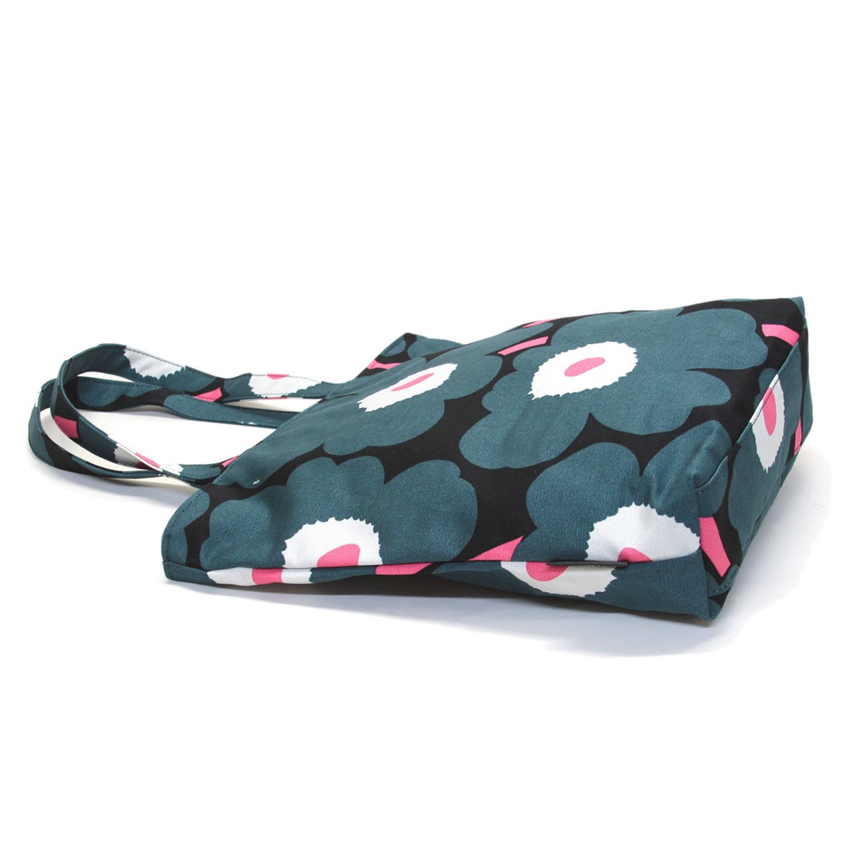 マリメッコ marimekko 045175 963 コットンキャンバス ショルダー・トートバッグ KUNINGATAR PIENI UNIKKO