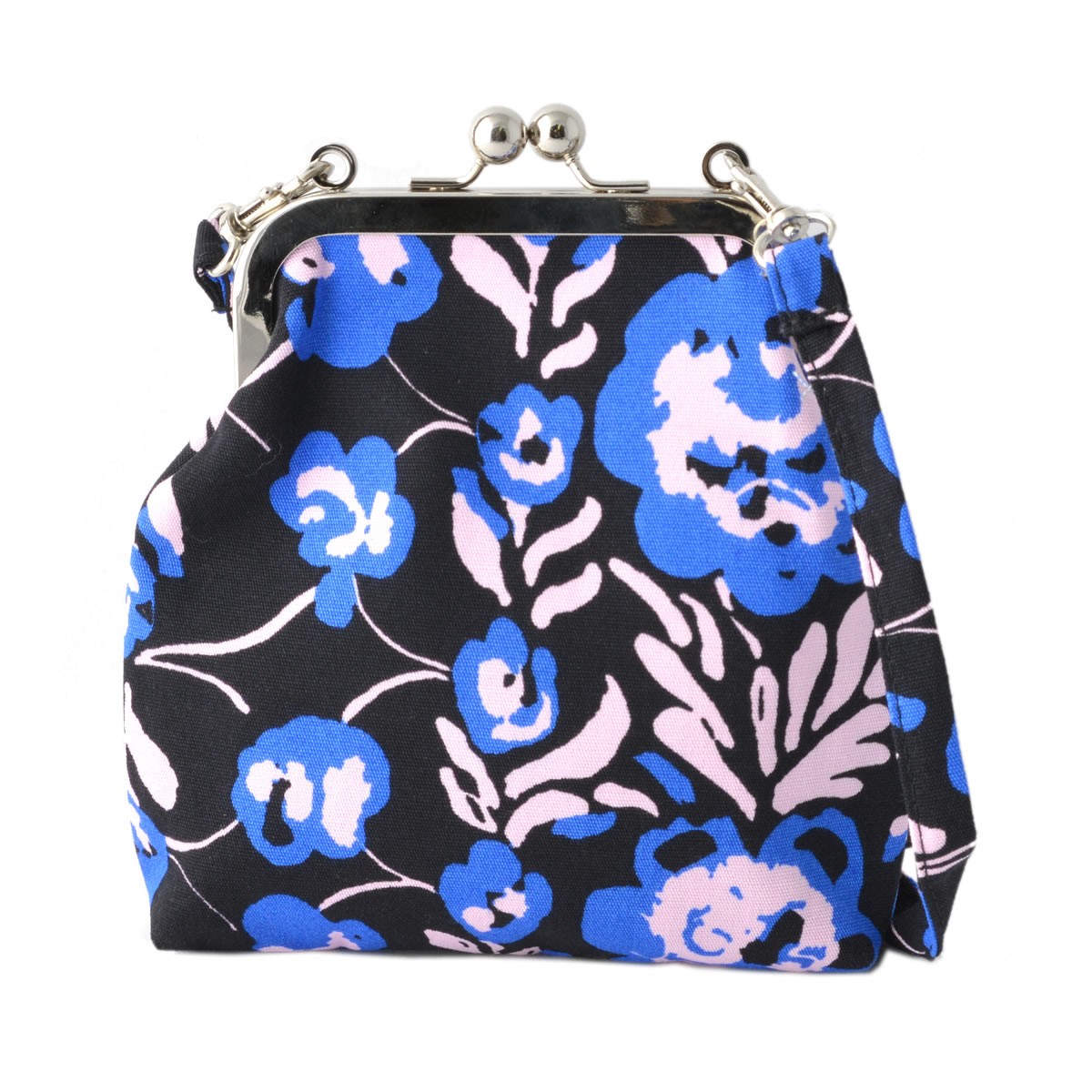 マリメッコ marimekko 045664 553 コットンキャンバス がま口 ミニ ショルダーバッグ ROOSA ORVO