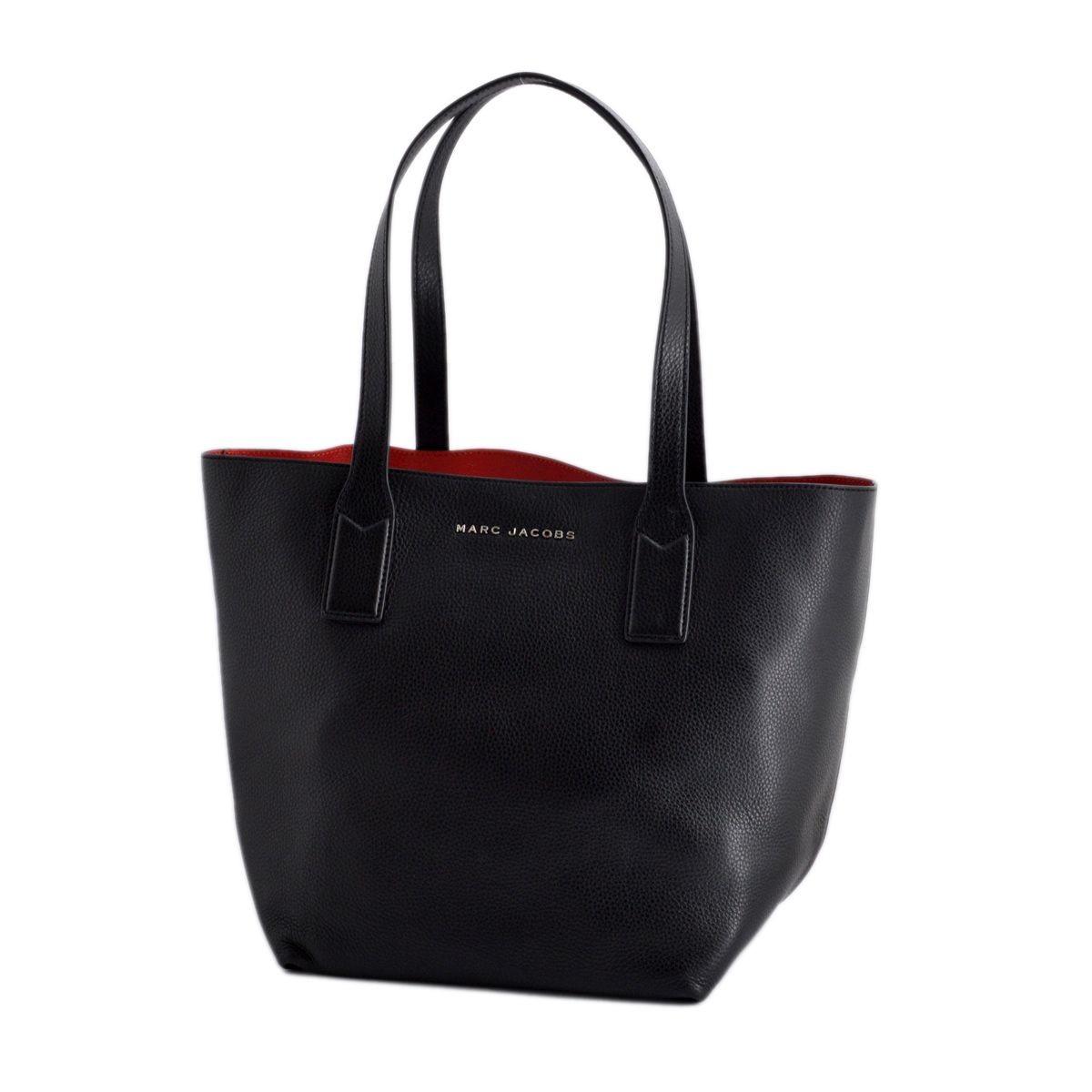 マークジェイコブス MARC JACOBS M0008126 002 Black Multi ミニポーチ付　底面クラスプ金具 2WAY トートバッグ Wingman Shopping