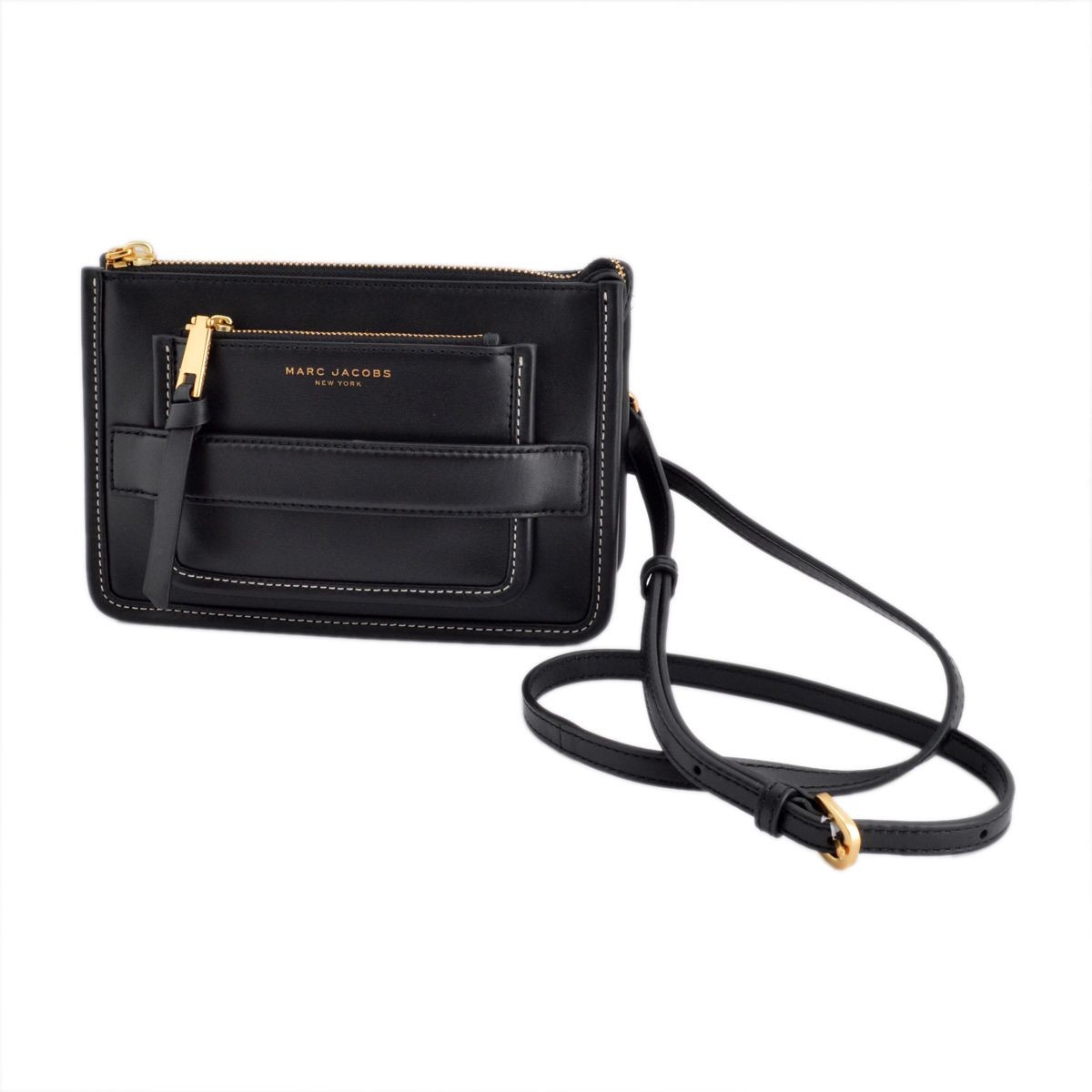 マークジェイコブス MARC JACOBS M0008144 001 Black ミニショルダーバッグ Madison Crossbody