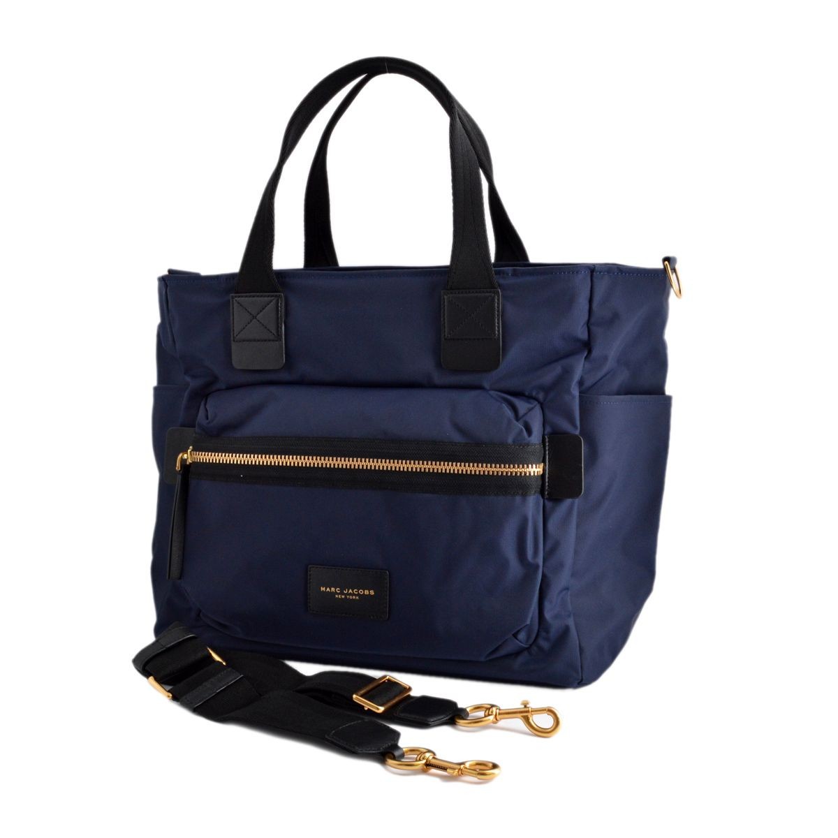マークジェイコブス MARC JACOBS M0008297 415 Midnight Blue ナイロン マザーズバッグ 2WAY ショルダー オムツ換えシート付 Nylon Biker Babybag