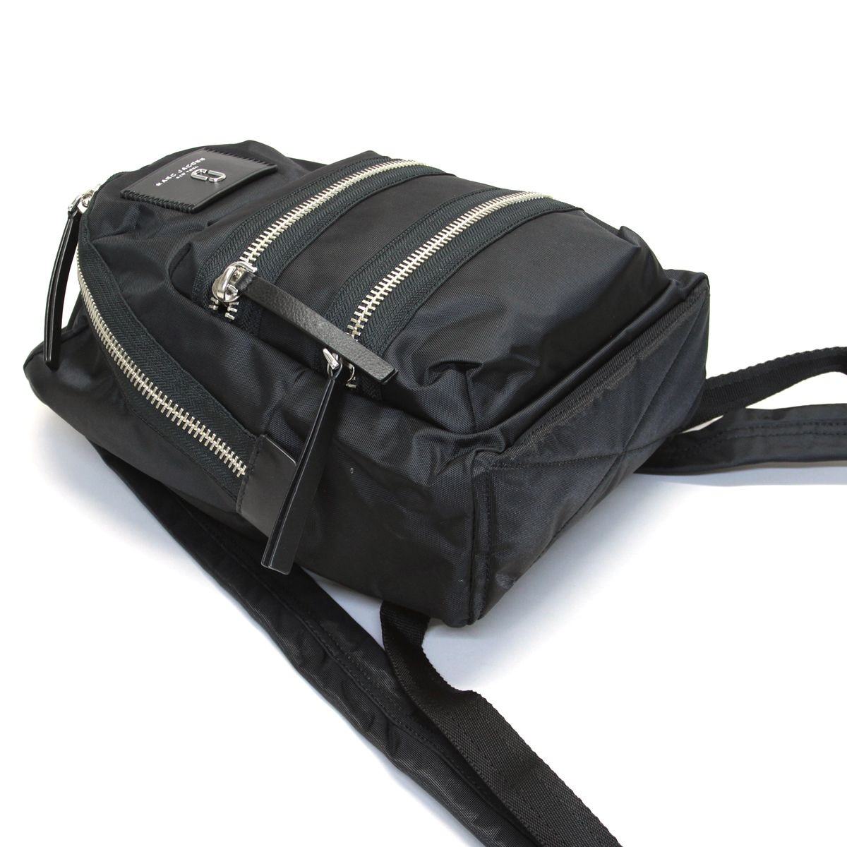 マークジェイコブス MARC JACOBS M0012702-001 Black ダブルJロゴ ナイロン ミニ バックパック リュックサック Nylon Biker Mini Backpack