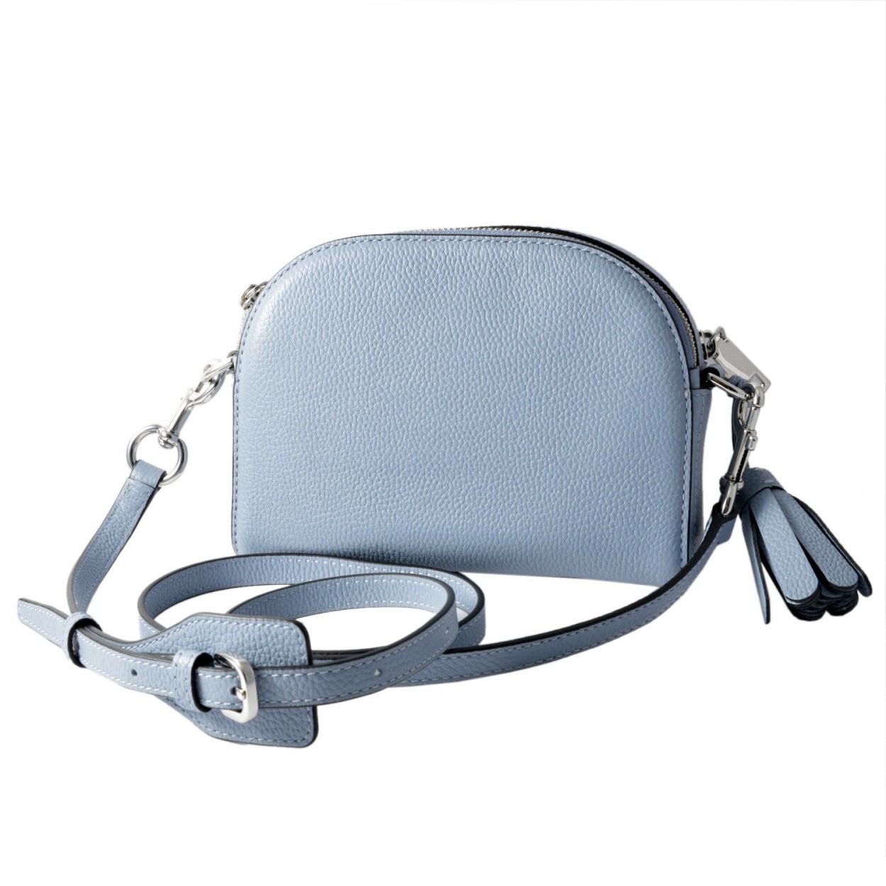 マークジェイコブス MARC JACOBS M0009474-458 Light Blue ダブルJロゴ＆タッセルチャーム シャッター スモール カメラ バッグ ショルダーバッグ shutter small camera bag