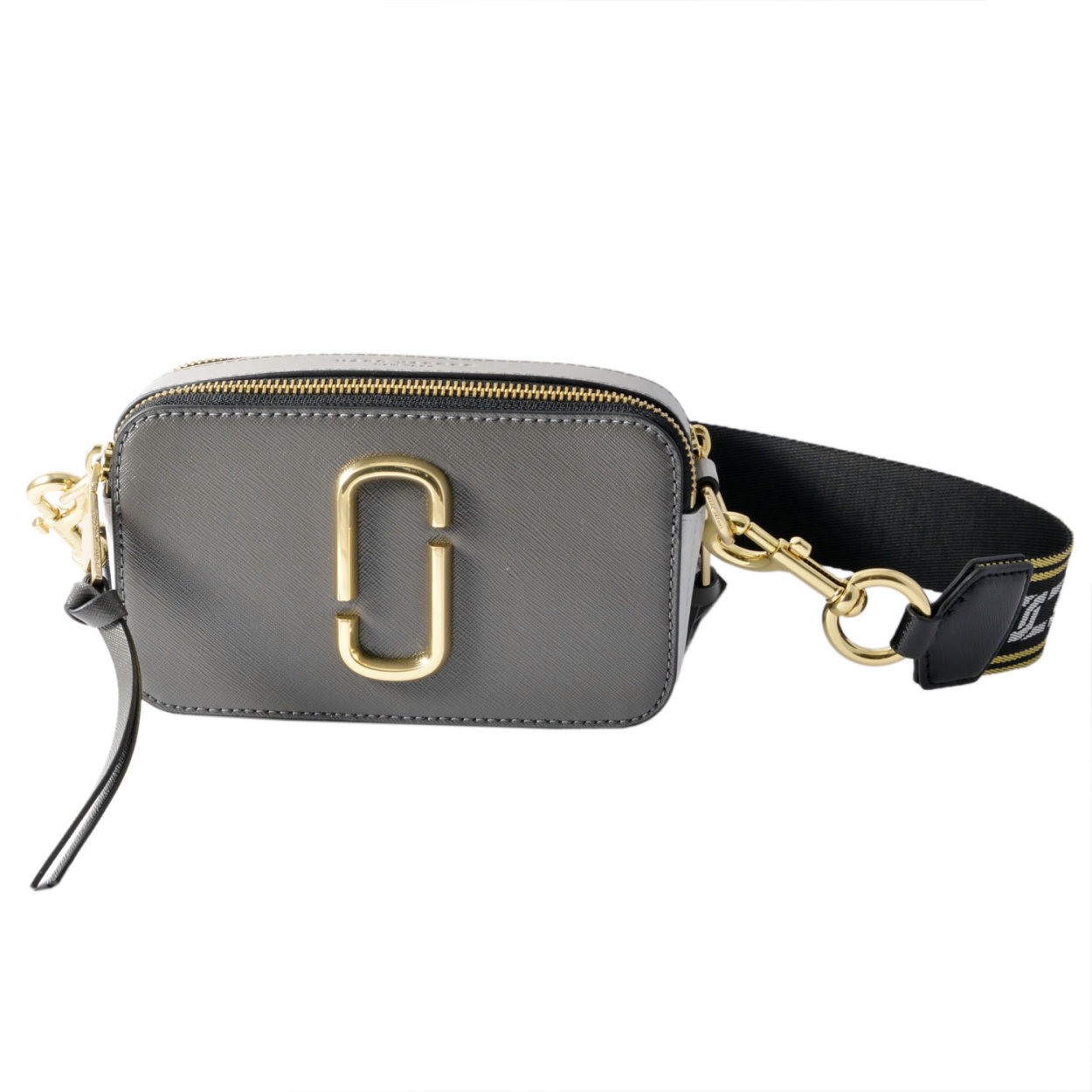 マークジェイコブス MARC JACOBS M0012007-087 Graphite Multi ダブルJロゴ スナップショット カラーブロック ショルダーバッグ スモール カメラバッグ クラッチ Snapshot