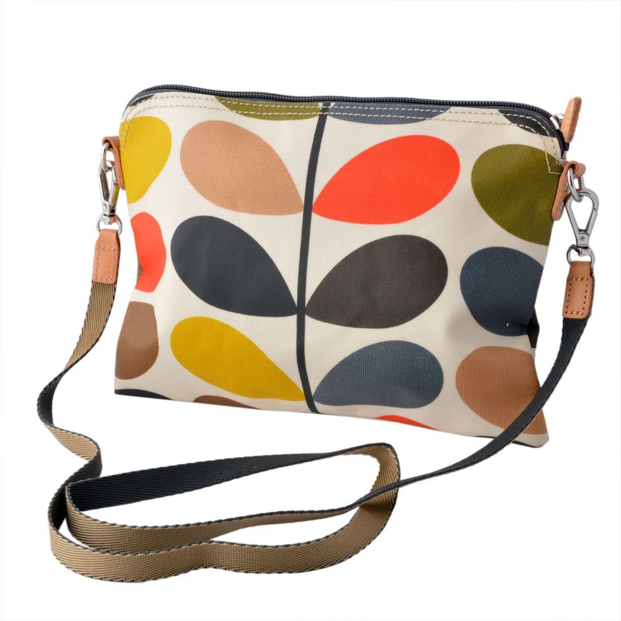 オーラカイリー Orla Kiely 0ETCCMS136 Multi ショルダーストラップ付 トラベルポーチ バッグ クロスボディ CLASSIC MULTI STEM Travel Pouch