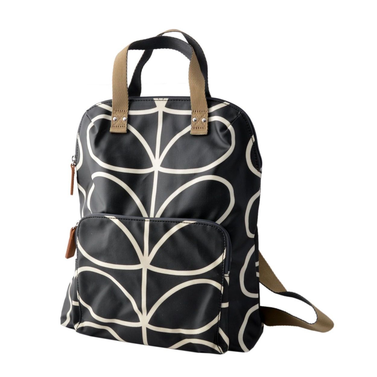 オーラカイリー Orla Kiely 0ETCLIN138 Liquorice バックパック リュックサック GIANT LINEAR STEM Backpack Tote