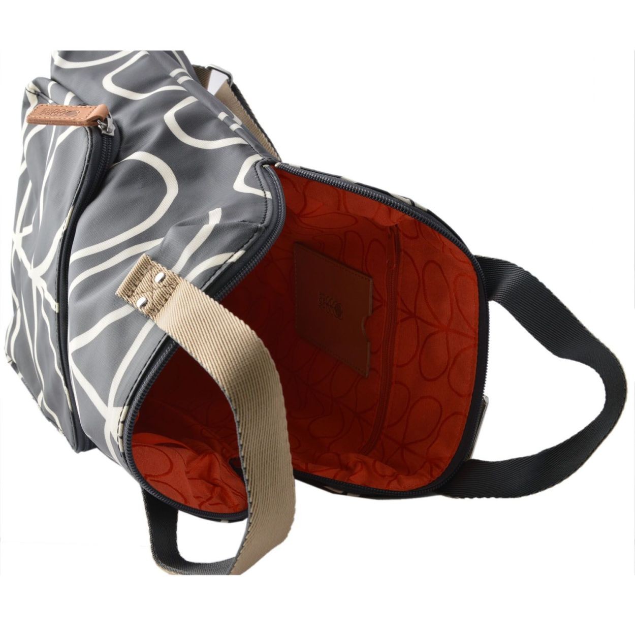 オーラカイリー Orla Kiely 0ETCLIN138 Liquorice バックパック リュックサック GIANT LINEAR STEM Backpack Tote