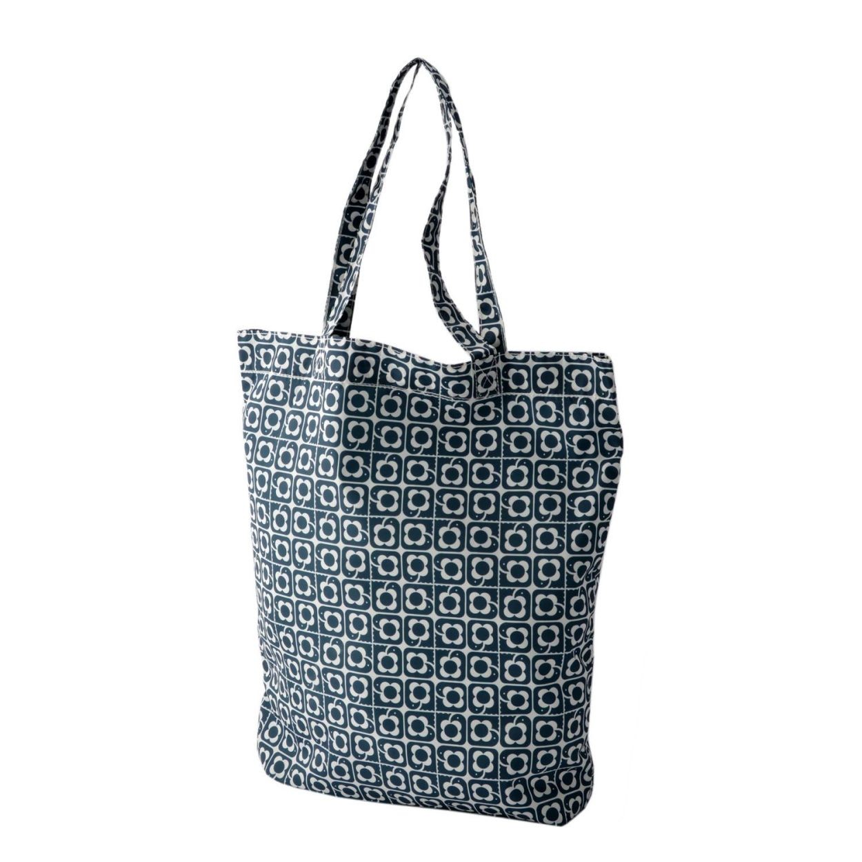 オーラカイリー Orla Kiely 17SEDLB307 Navy トートバッグ ショッピングバッグ DISTY LOVE BIRDS Packaway Tote