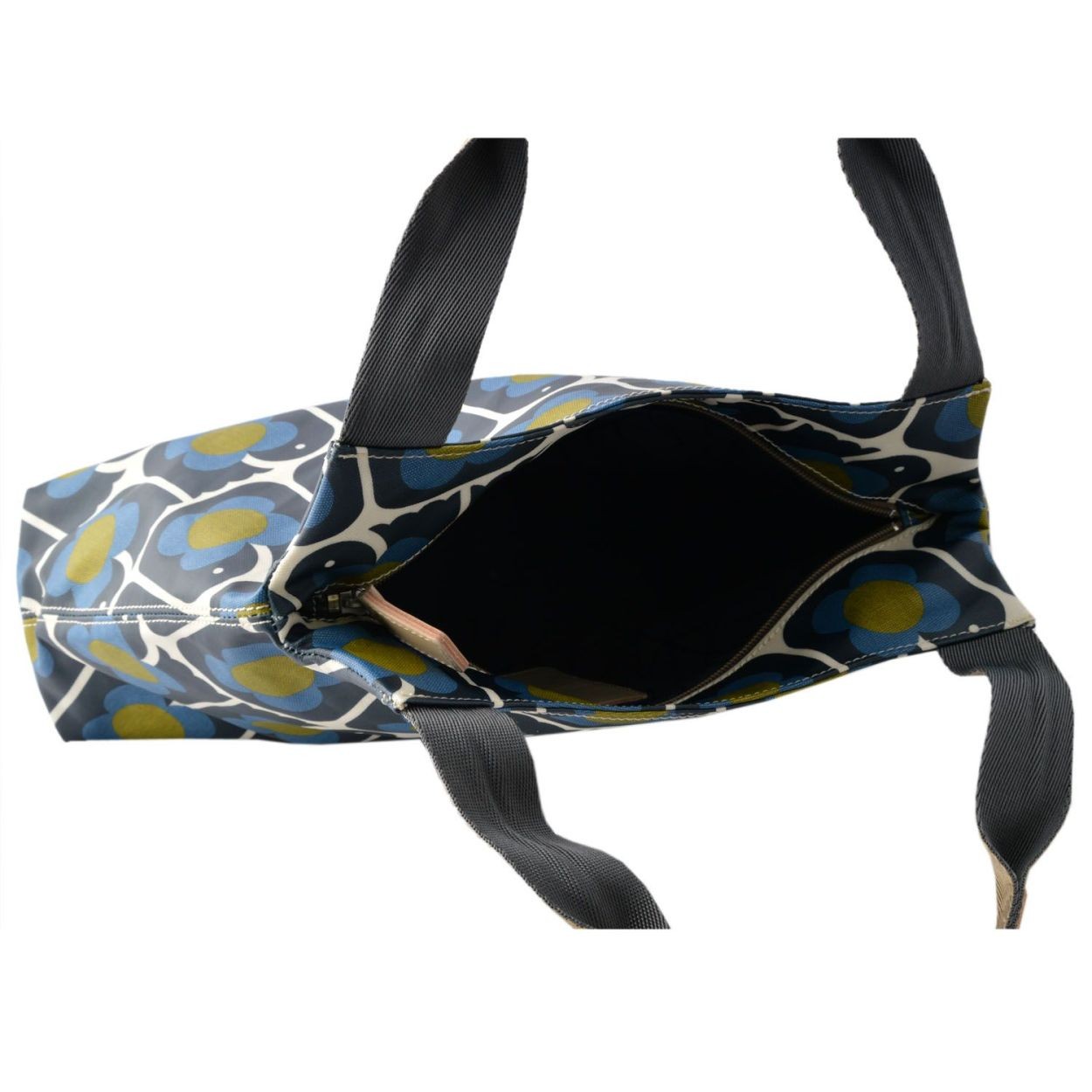 オーラカイリー Orla Kiely 17SELBR024 Navy ショルダーバッグ LOVE BIRDS PRINT Classic Zip Shoulder Bag