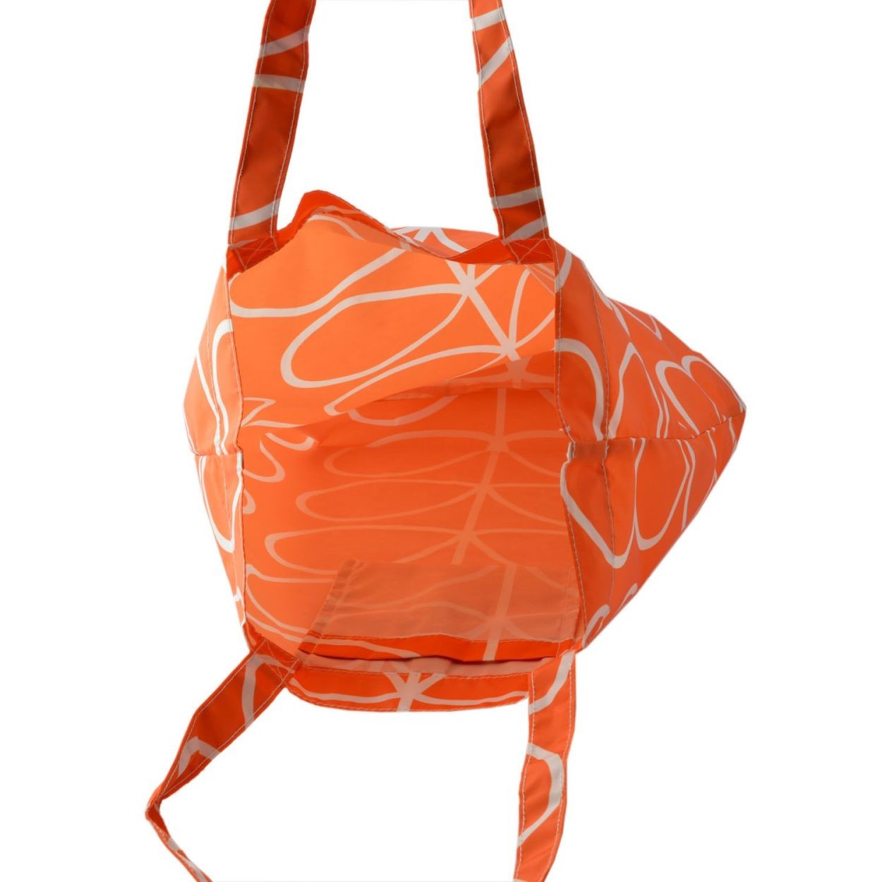 オーラカイリー Orla Kiely 17SELIN307 Persimmon トートバッグ ショッピングバッグ GIANT LINEAR STEM Packaway Tote