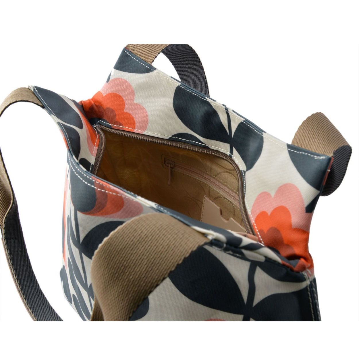 オーラカイリー Orla Kiely 17SESFS024 Sunset ショルダーバッグ SUMMER FROWER STEM Classic Zip Shoulder Bag
